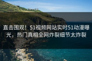 直击围观！51视频网站实时51动漫曝光，热门真相全网炸裂细节太炸裂