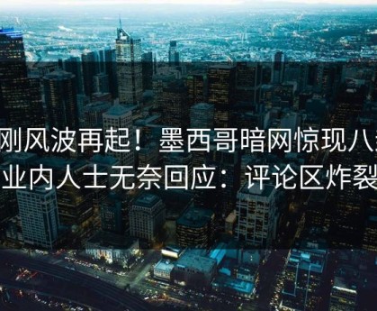 刚刚风波再起！墨西哥暗网惊现八卦，业内人士无奈回应：评论区炸裂